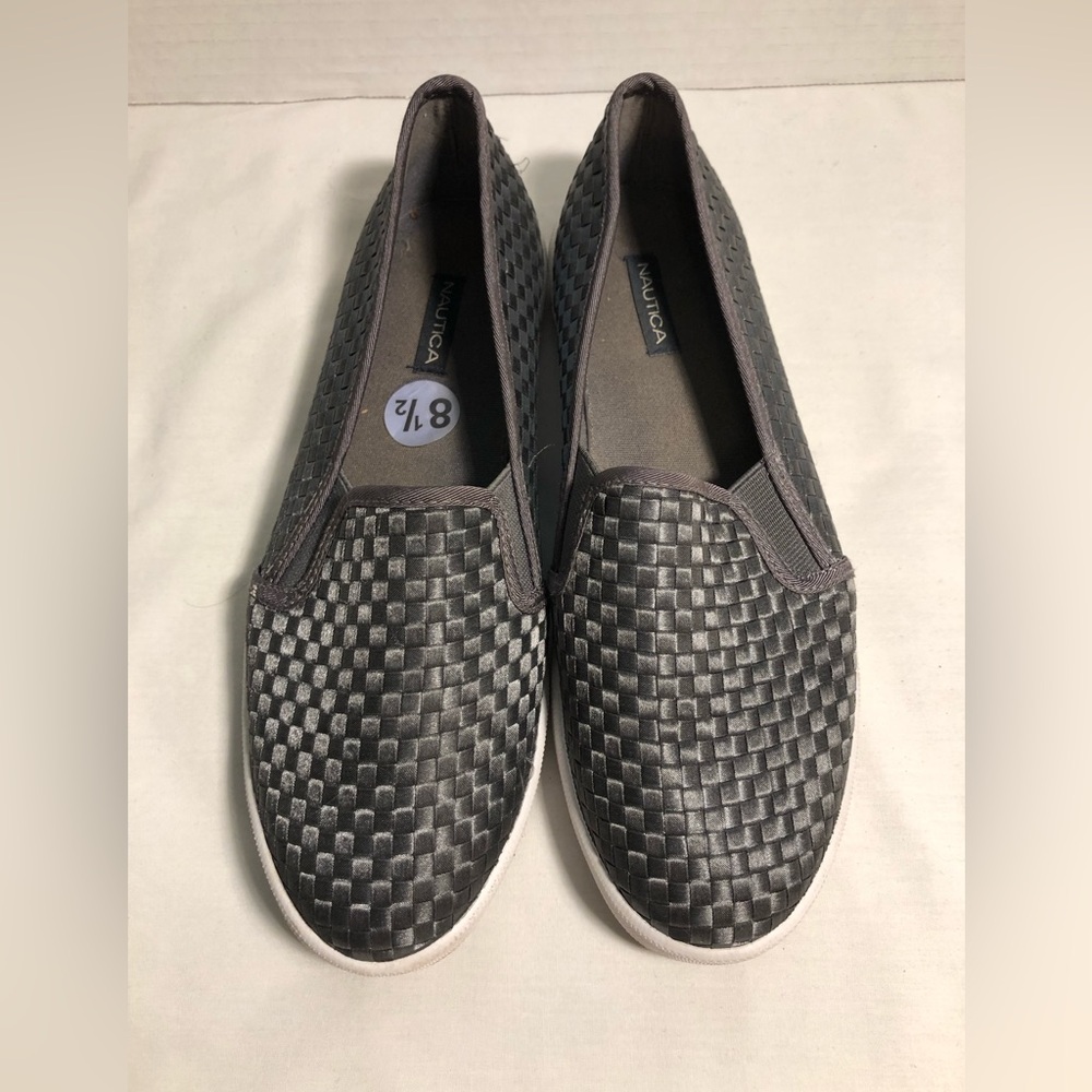 EUC - Nautica Slip-On Sneakers